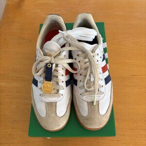 2024 Adidas Samba OG Sporty&Rich Red/White/Blue Womens 7.5 Excellent Condition